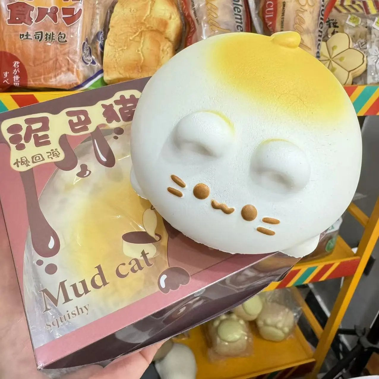 Slow Rising Cat Bread Squishy – taketherare