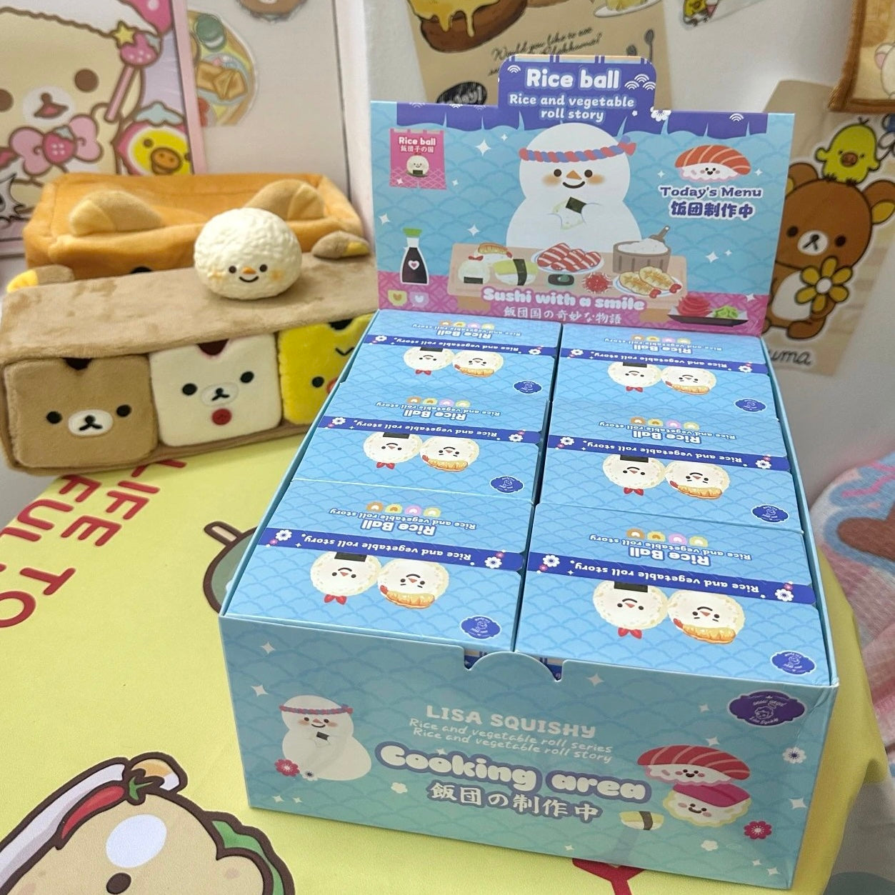 Lisa Snowman Rice Ball