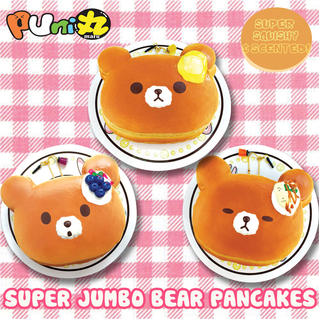 Puni Maru SUPER JUMBO Bear Pancake Squishy