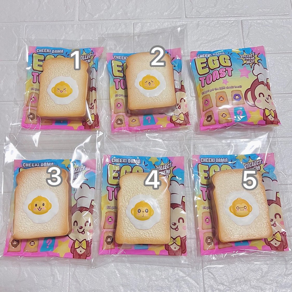 Punimaru Cheeka Egg Toast