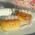 Bear Cream bread Taba squishy