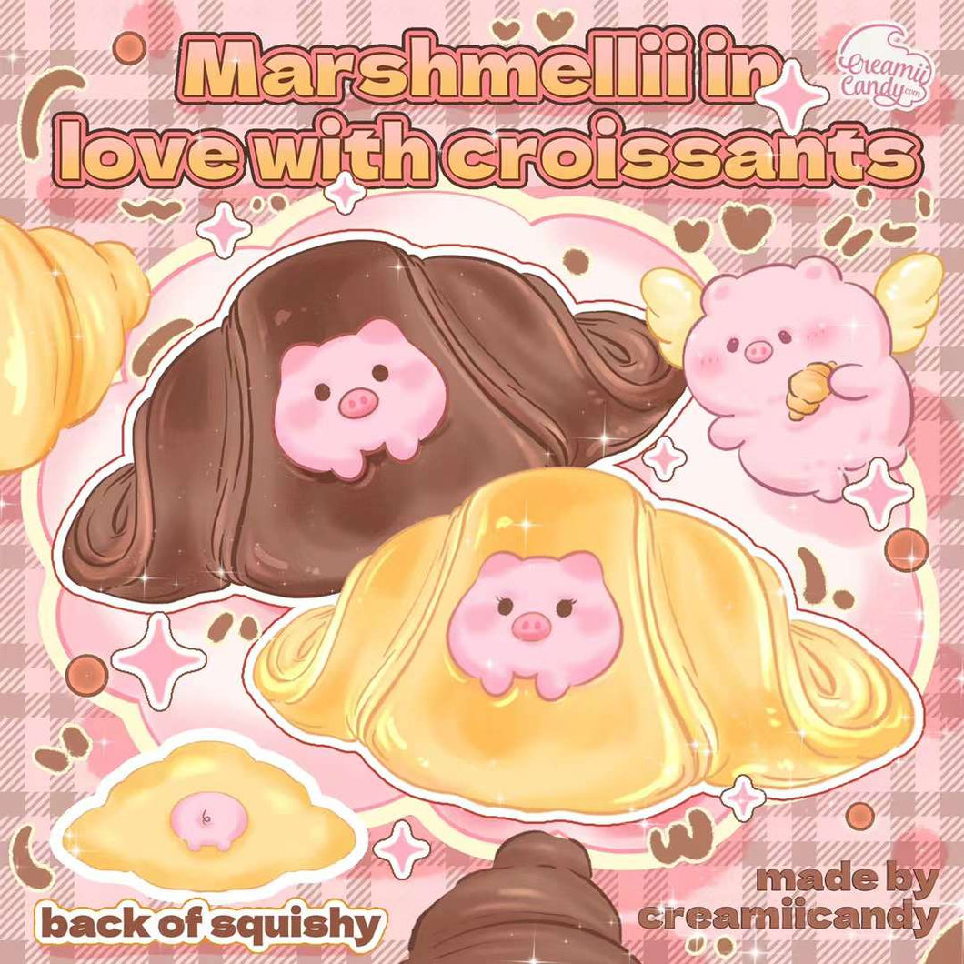 Marshmelli Piggie Croissant