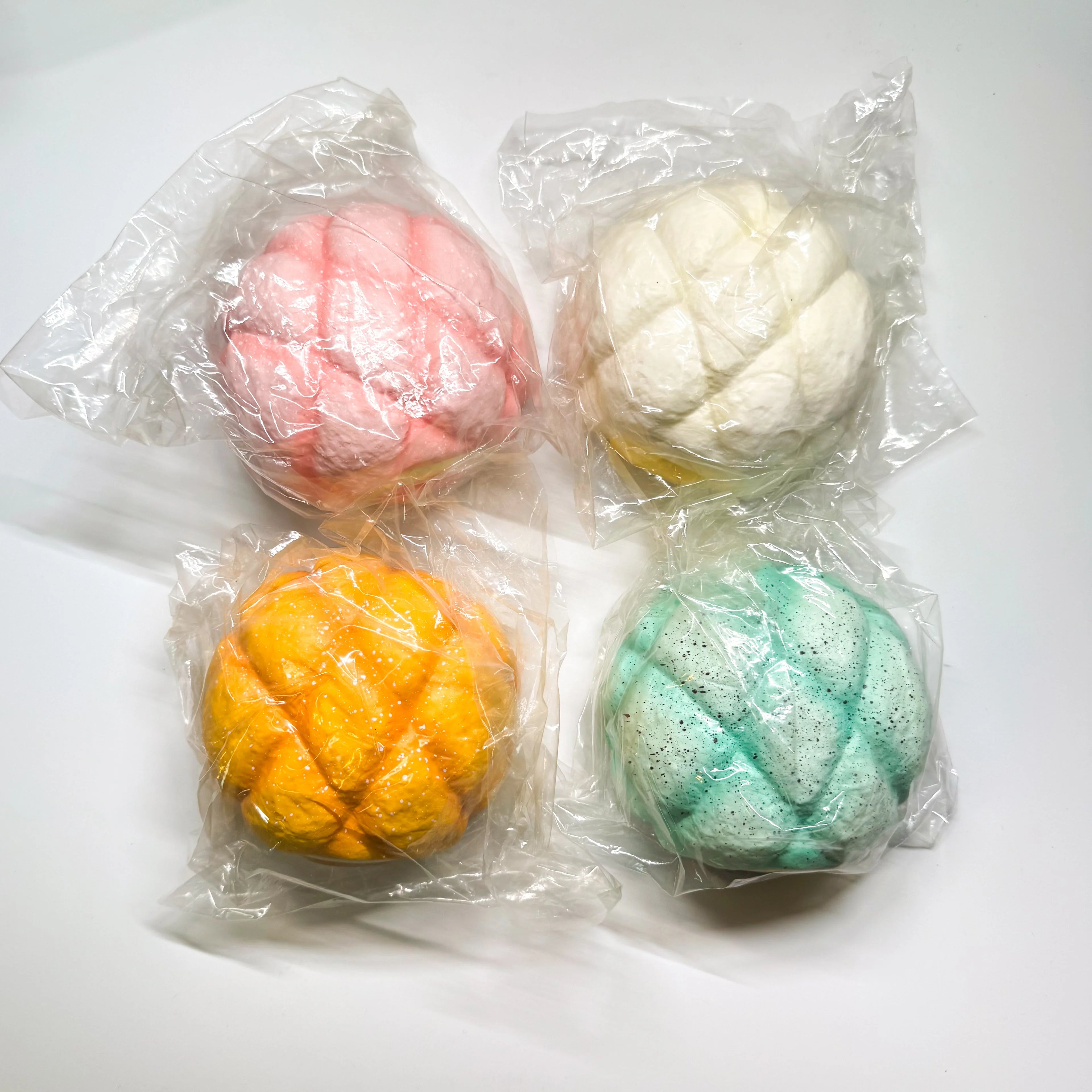 Leilei Melon Bread Squishy (set of 4)