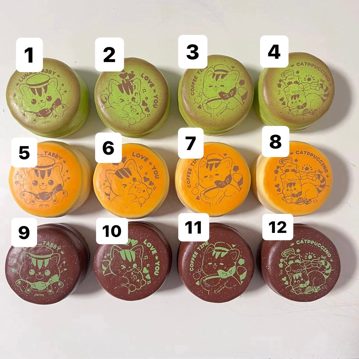 Luna Wheel Pie Squishy