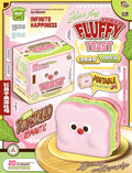 Mido Red Nose Pink Vegetable Toast Squishy