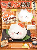Zoey Salmon Rice Ball Squishy