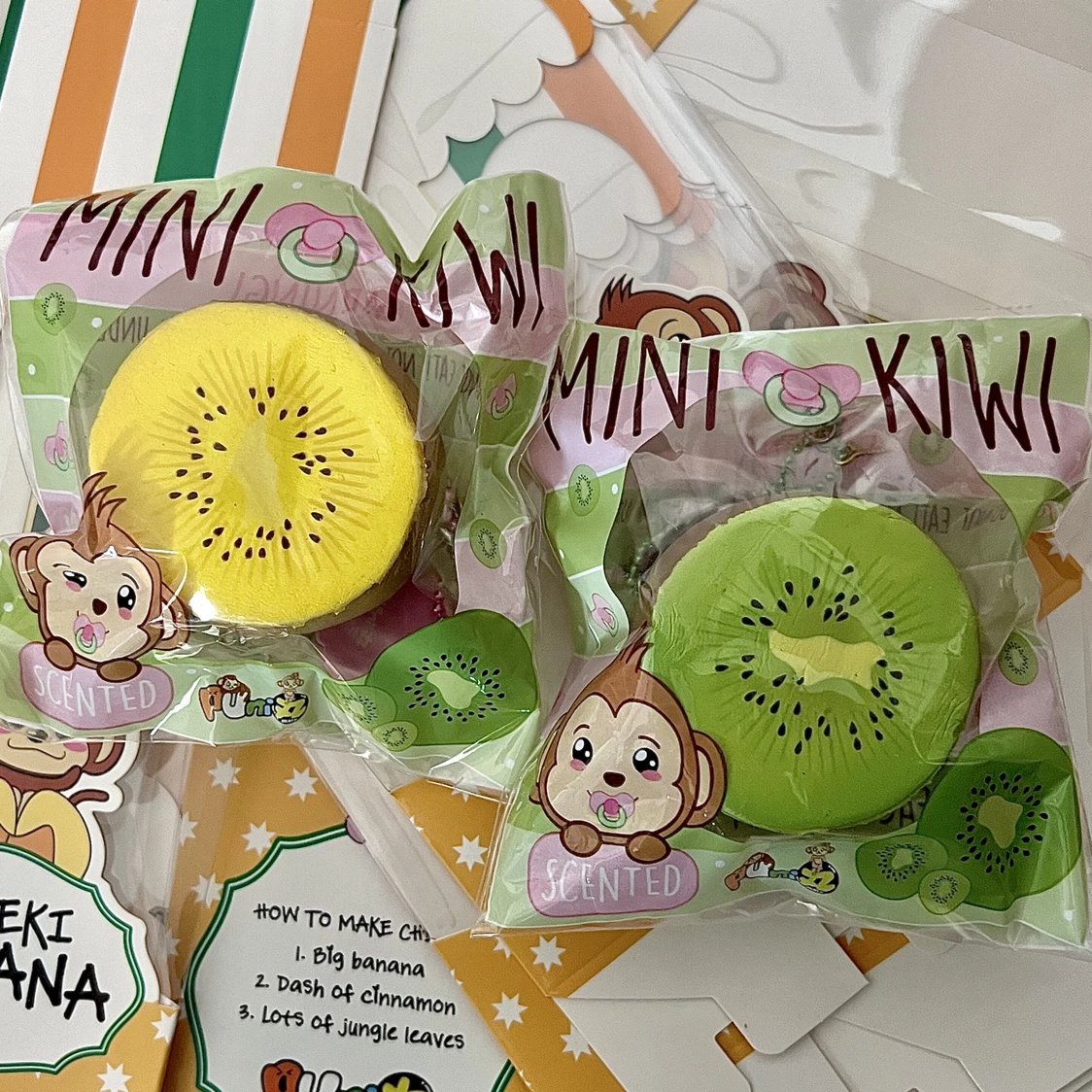 Punimaru Mini Kiwi squishy