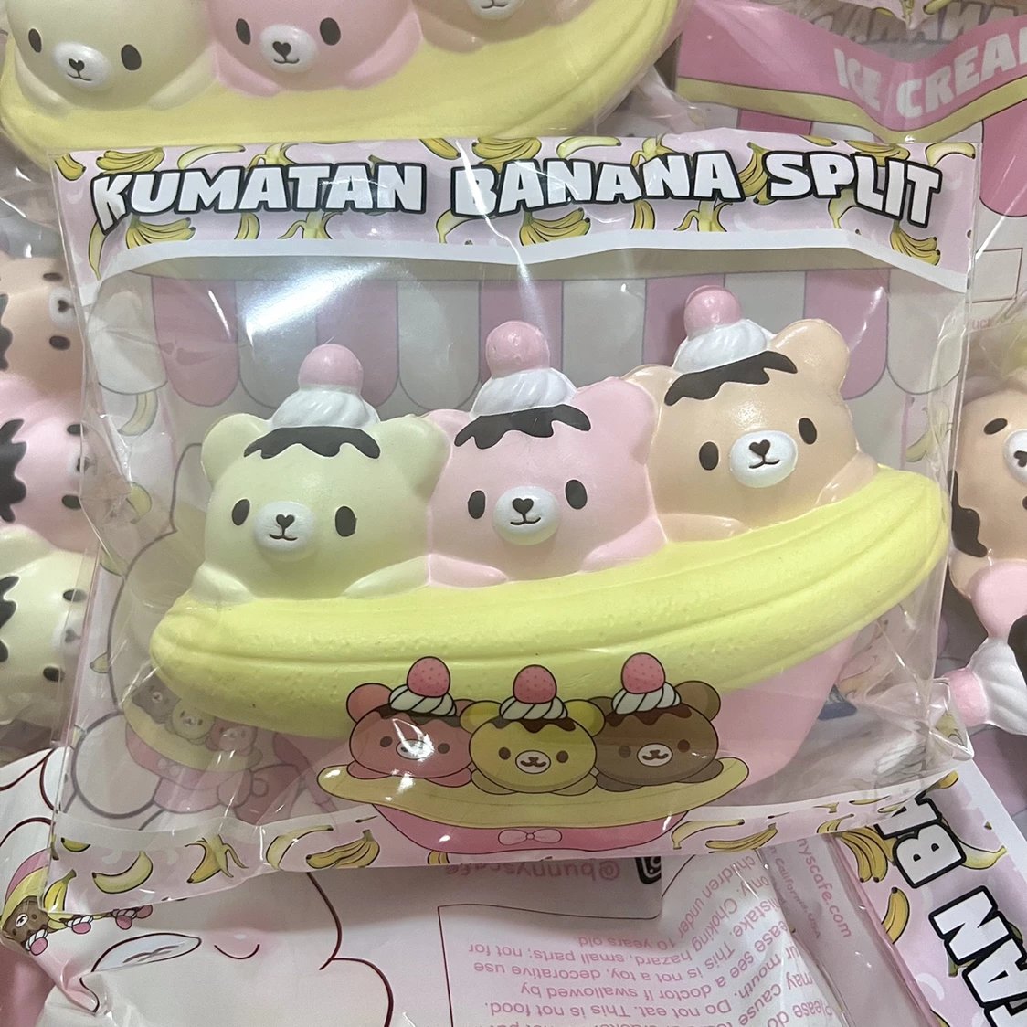 Kumatan Banana Split Squishy