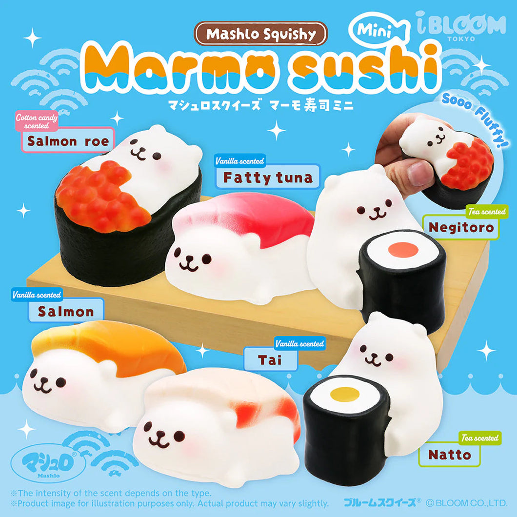 iBloom Marmo Sushi Mini Squishy (Blind Box of 6)