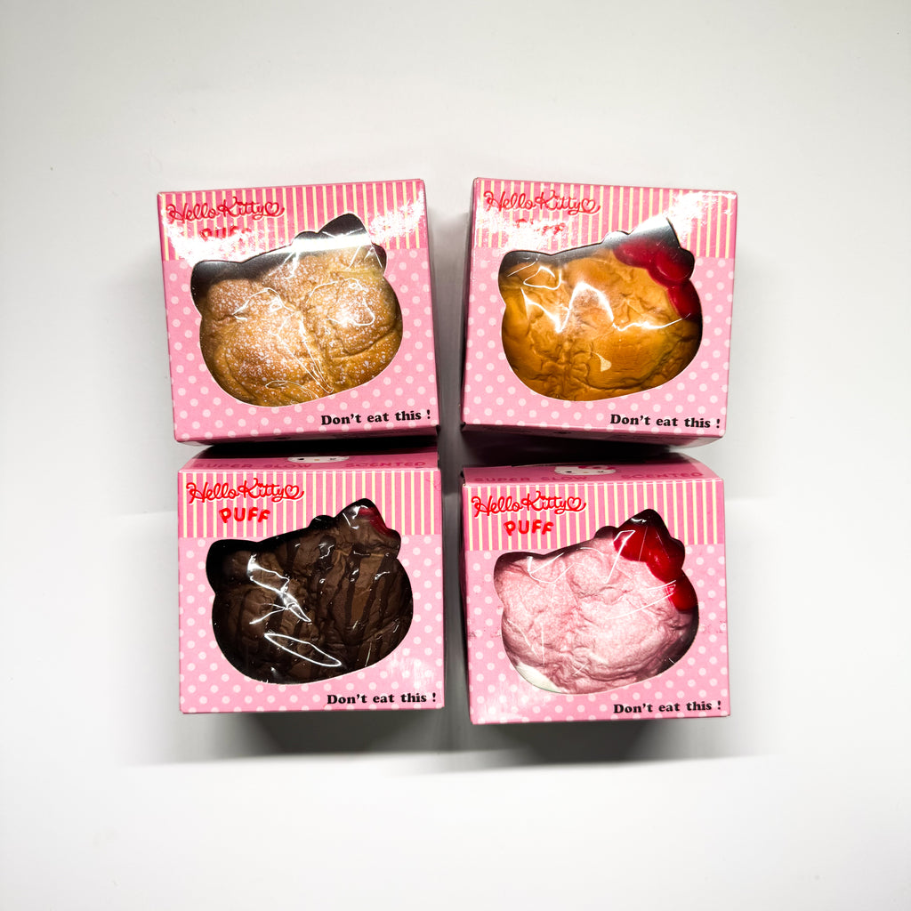 Rare Hello Kitty Cream Puff (set of 4)