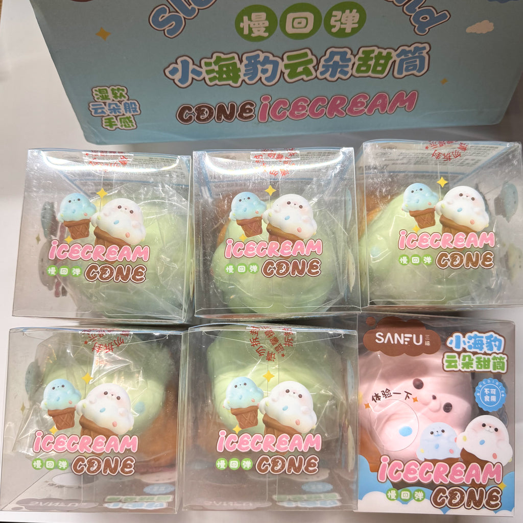 Seal ice cream squishy
