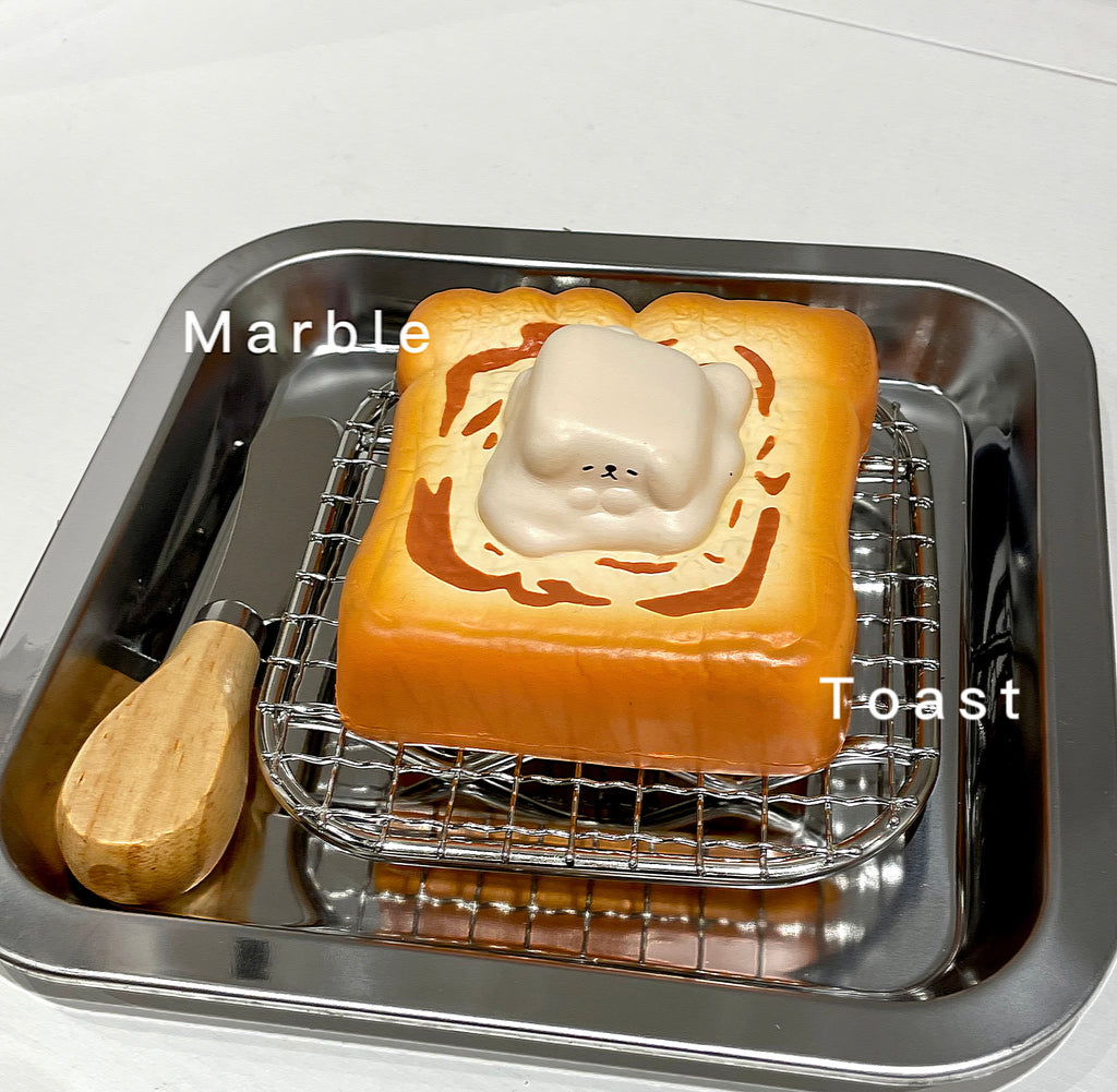 Dog Butter Toast Squishy
