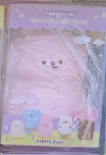 Load image into Gallery viewer, Lisa Squishy Animal Series squishy (set of 6)+purple snowman
