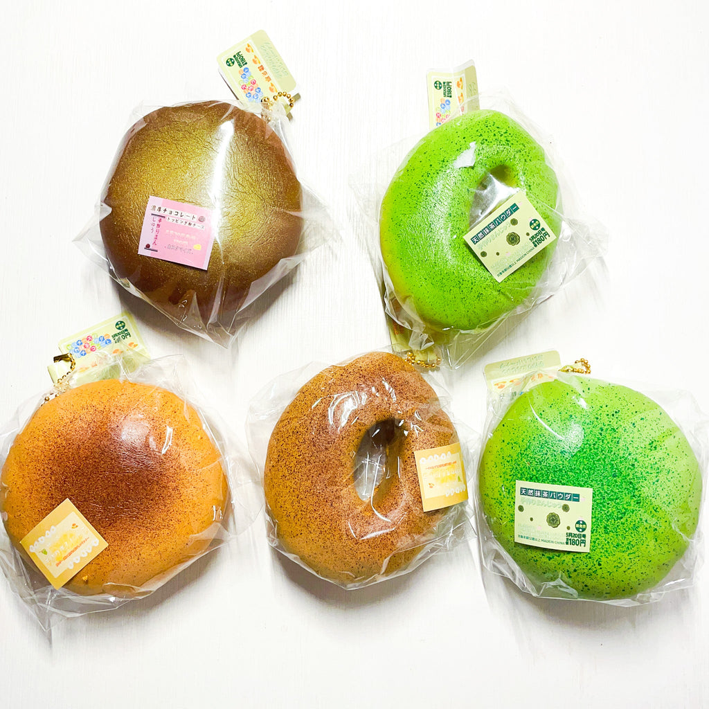 Bagel and Bun Squishy (Set of 5)