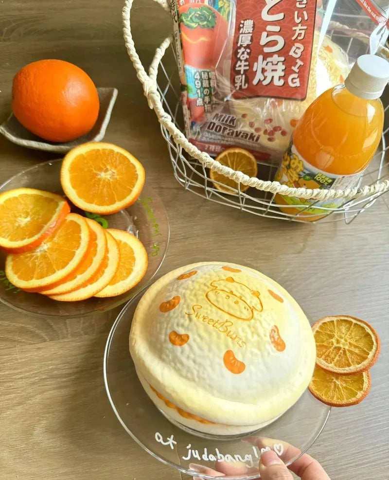Sweetbuns Jumbo Orange Dorayaki Squishy