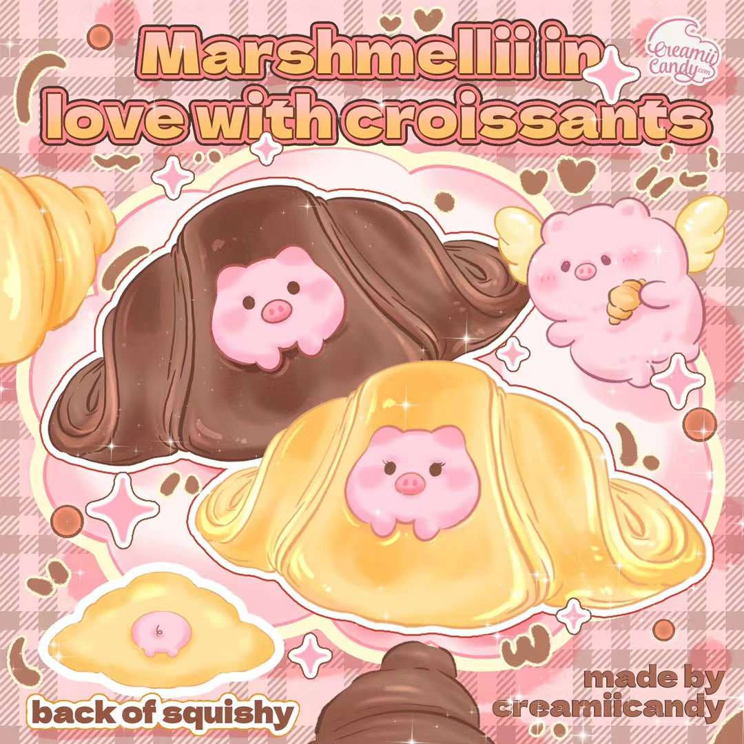 Creamiicandy Marshmellii Croissant