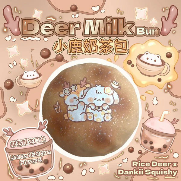 Rice Deer Milk Tea Bun