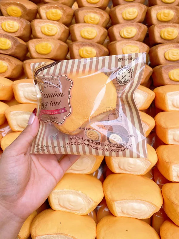 Tiramisu Egg Tart Squishy