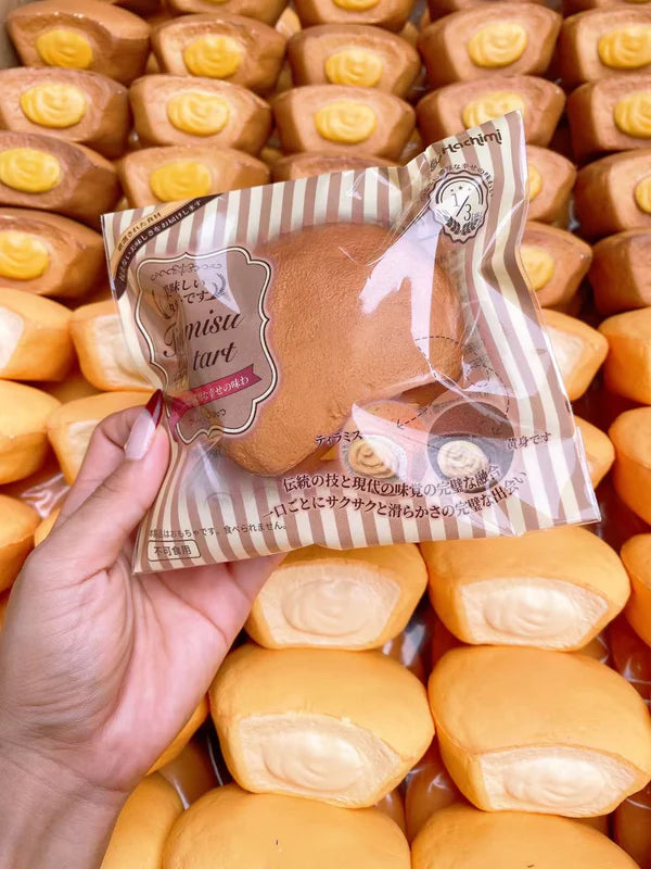 Tiramisu Egg Tart Squishy