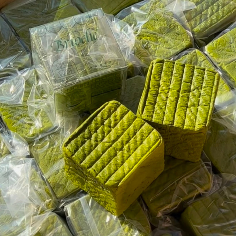 3an Matcha Cube Toast