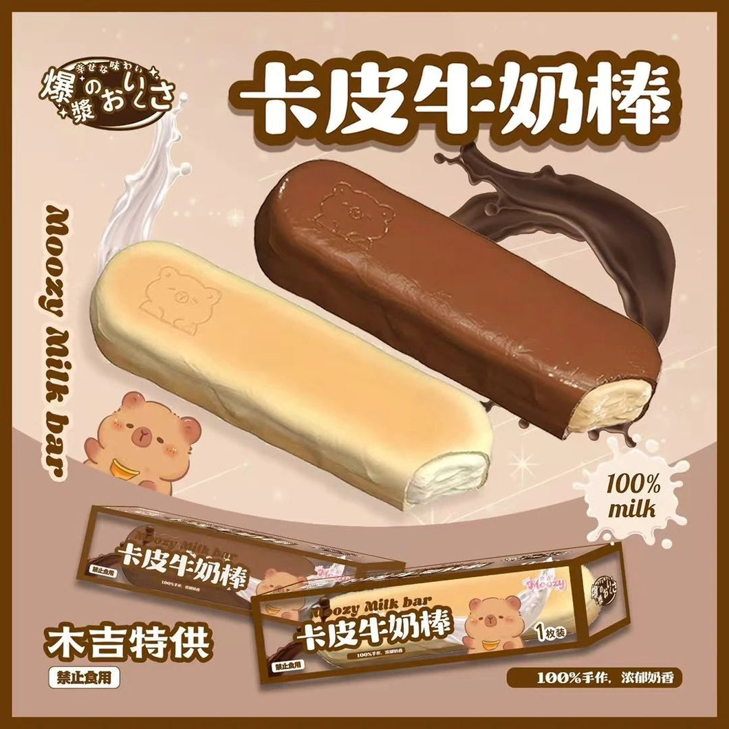 Moozy Capybara Milk Bar Squishy
