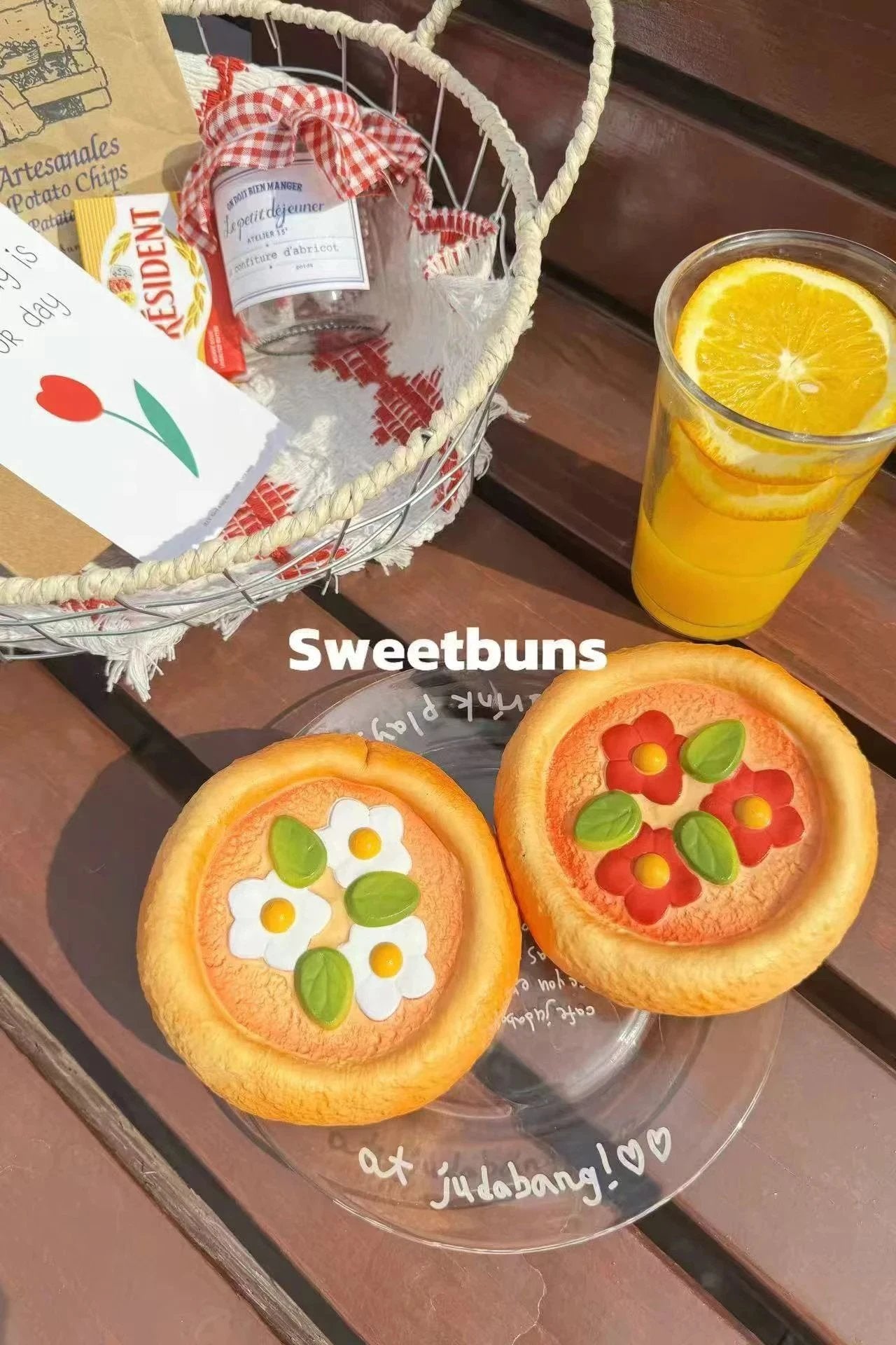 Sweetbuns Flower Pizza Squishy