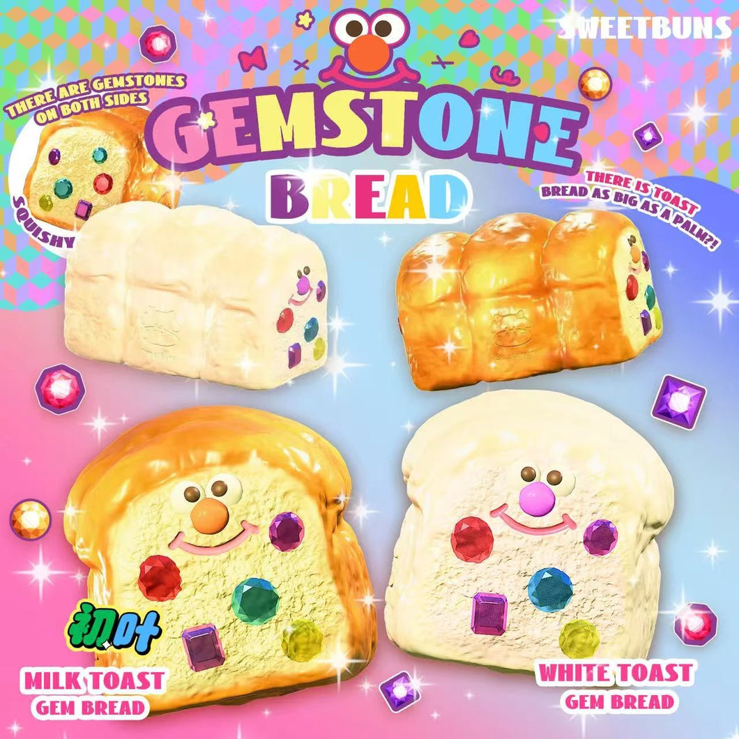 Sweetbuns Gemstone Loaf Squishy