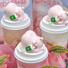 Load image into Gallery viewer, Bubble Tea Pig Squishy
