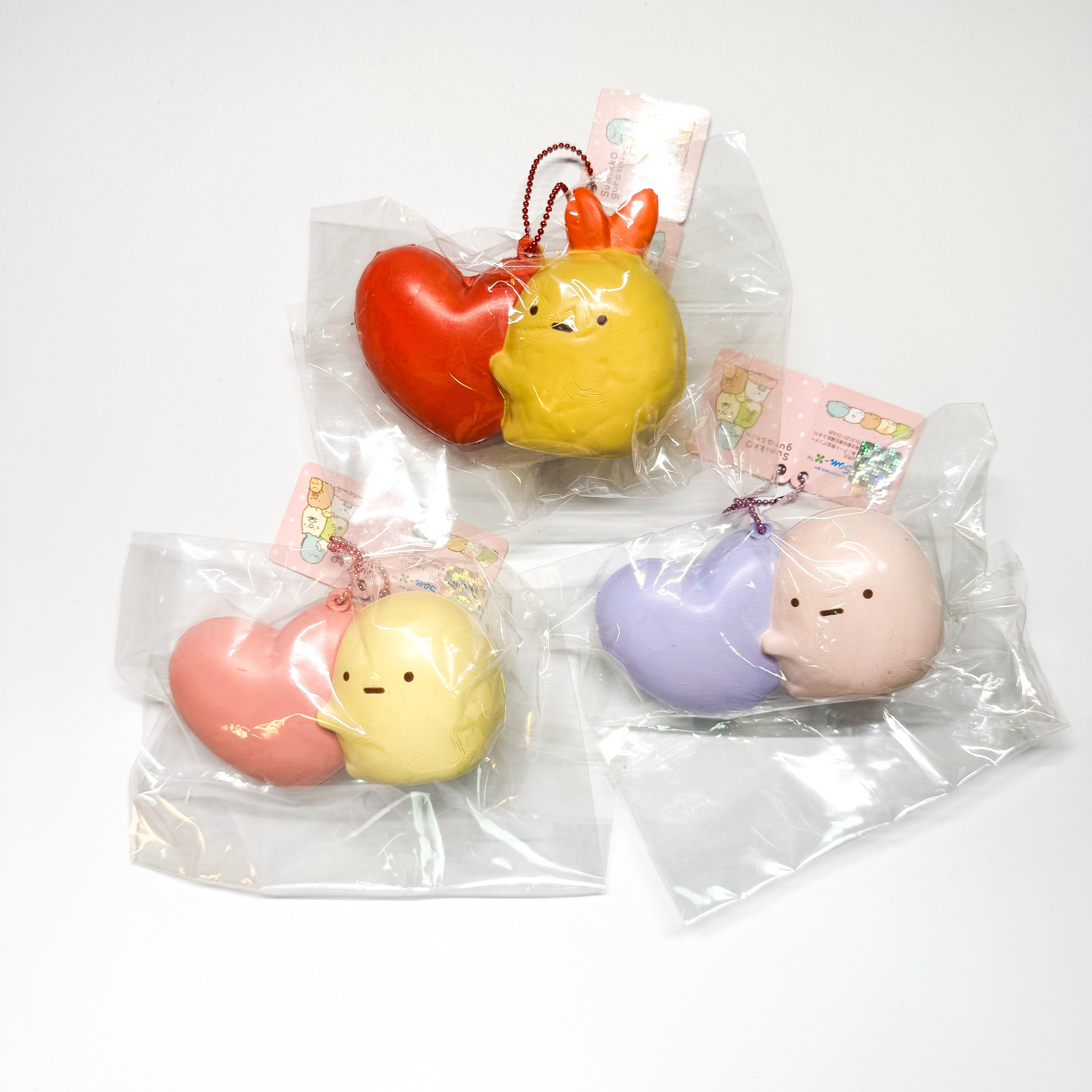 Sumikko Gurashi Hugging Heart Squishy – taketherare