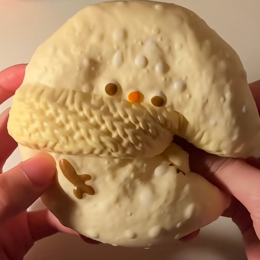 Sweetbuns Snowman Cracker Squishy