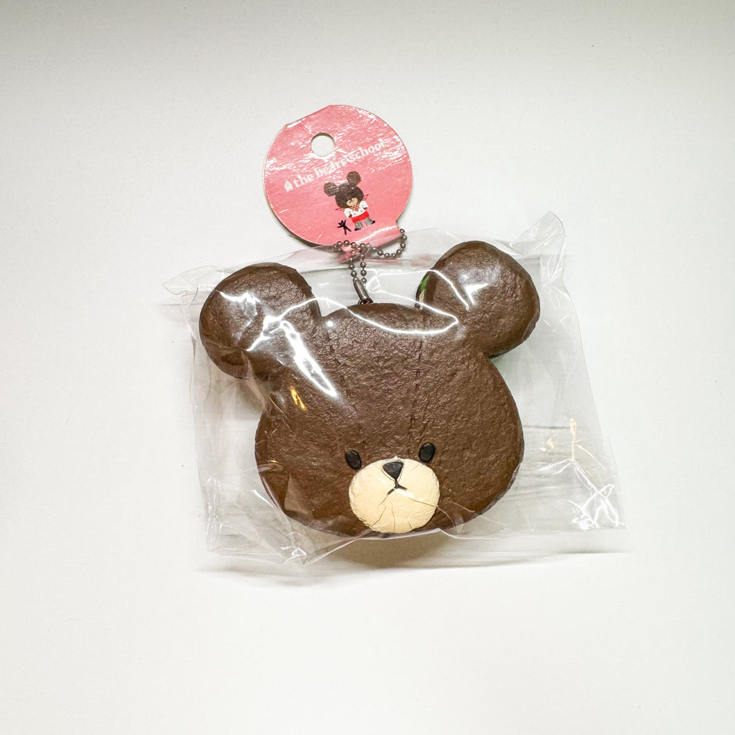 Bear school fruit sandwiches squishy