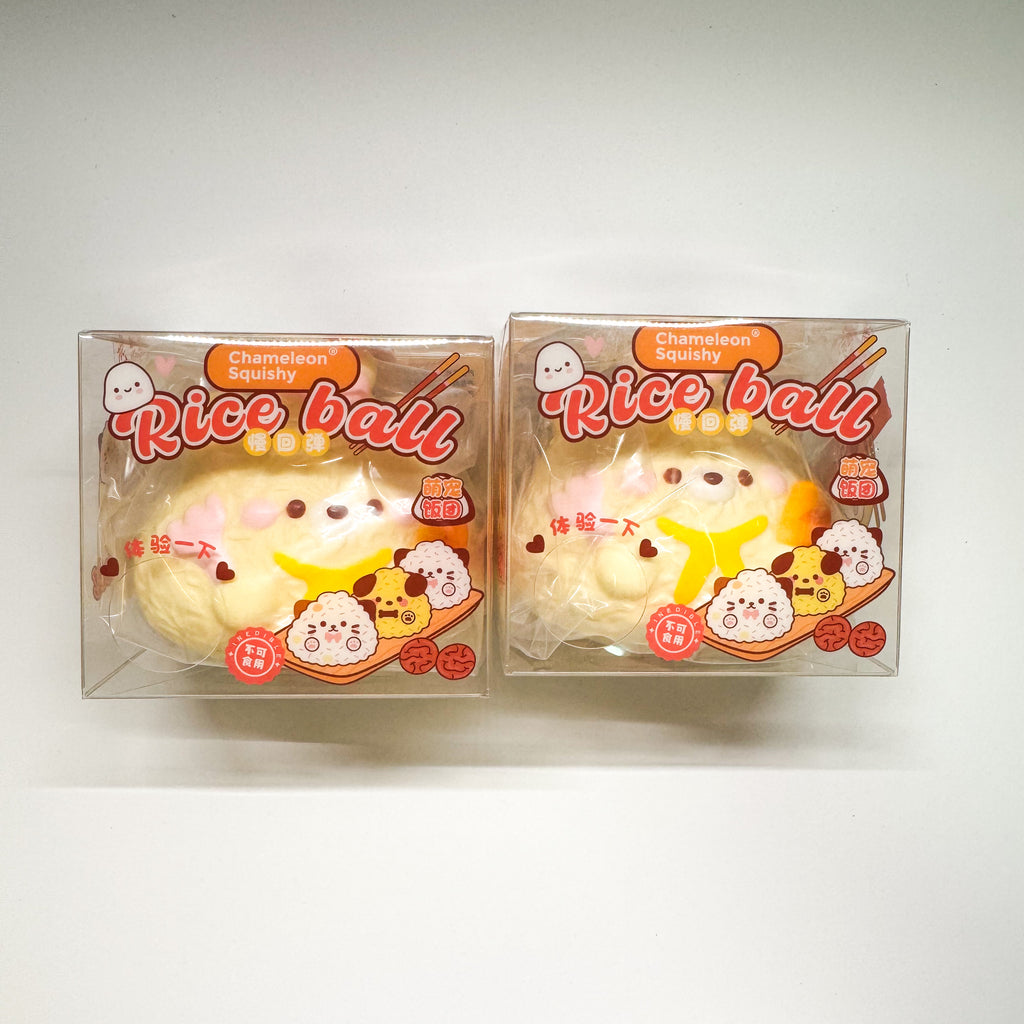 Chameleon Squishy Bear Rice Ball