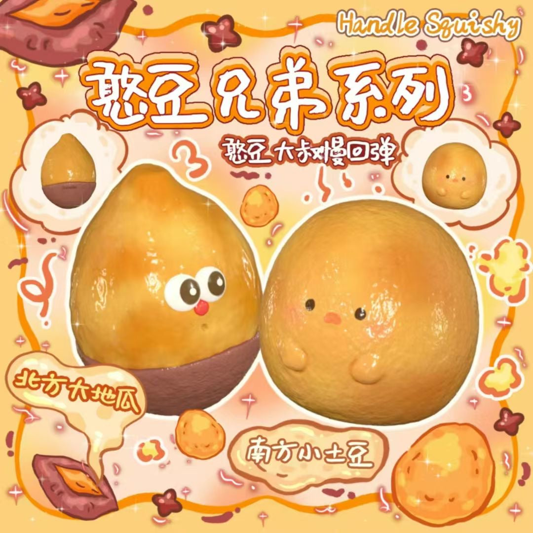 Sweet potato and potato squishy