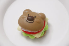Load image into Gallery viewer, Bear Burger Taba squishy
