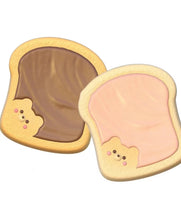 Load image into Gallery viewer, Bear Toast Squishy
