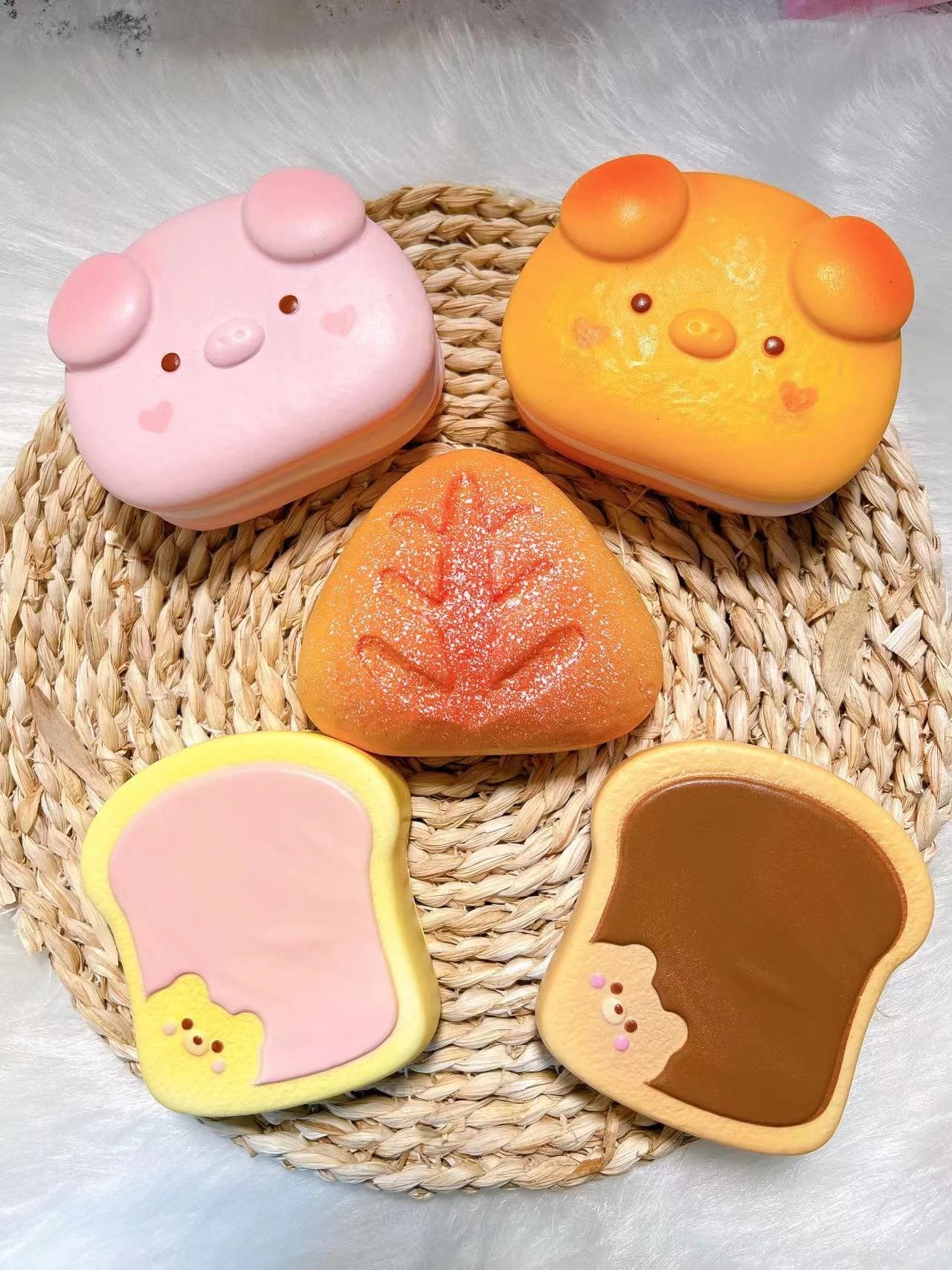 Bear Toast Squishy