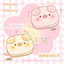 Load image into Gallery viewer, Piggy Pancake Squishy
