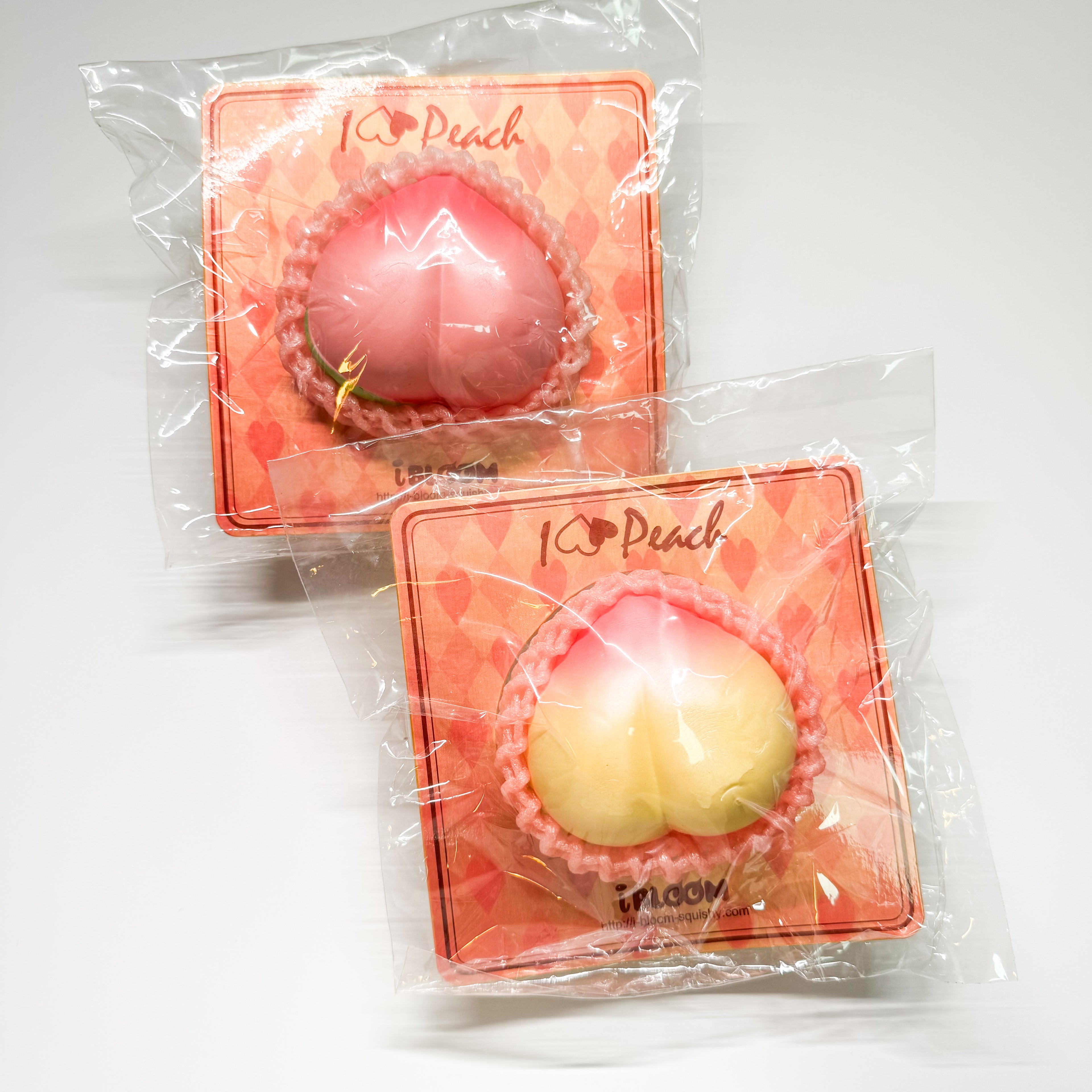 iBloom I Love Peach Squishy