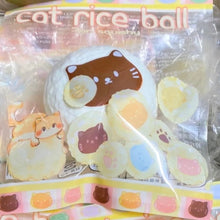 Load image into Gallery viewer, Cat Rice Ball Squishy
