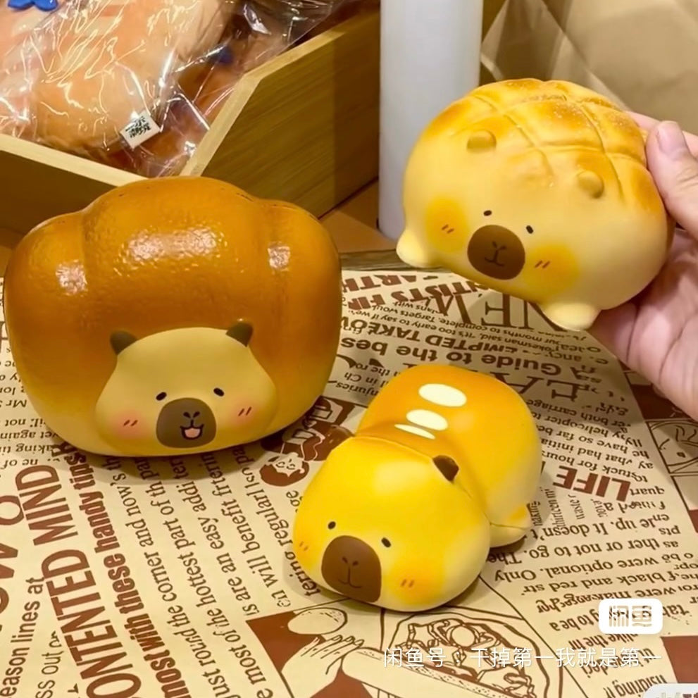 Capybara Bakery Bread Squishy