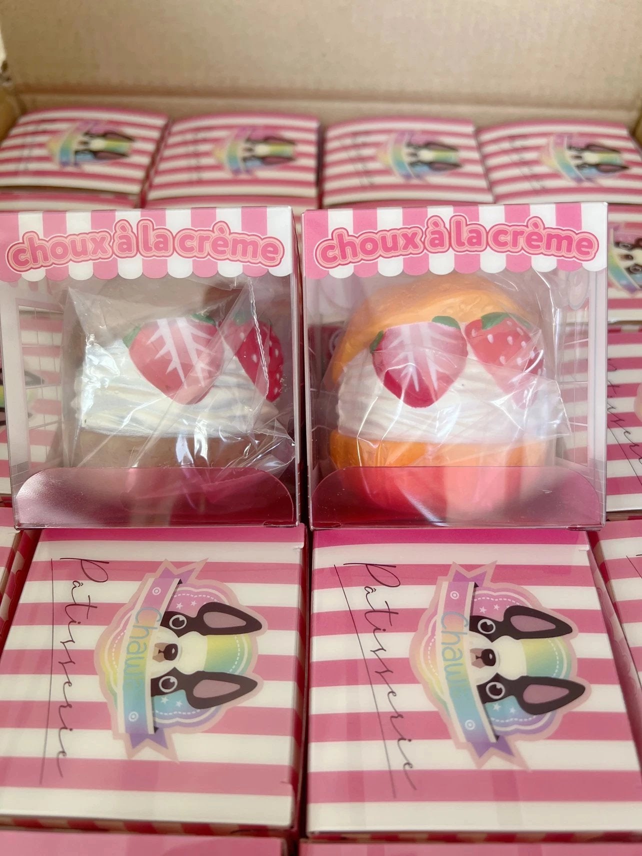 Chawa Strawberry Puff Squishy (limited edition)