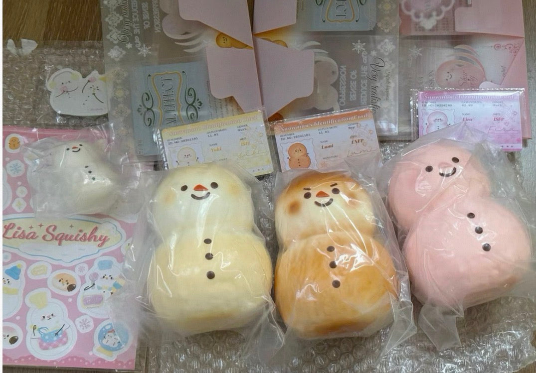 LISA Snowman Bread Bundle (set of 4)