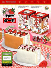 Load image into Gallery viewer, Mido Strawberry Sandwiches Squishy
