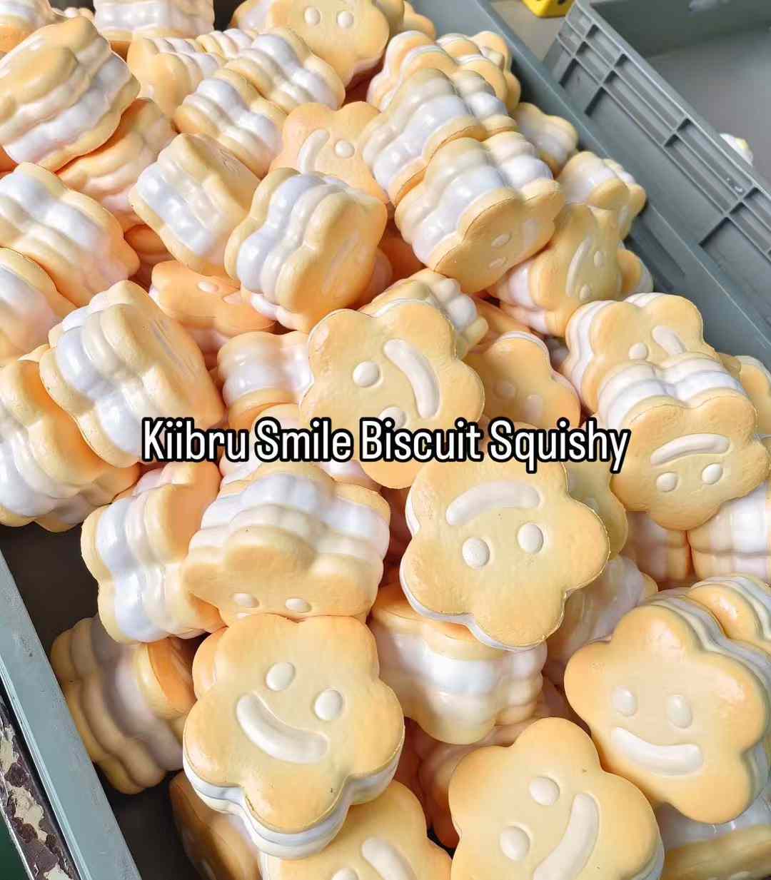 Kiibru Smile Biscuit Squishy