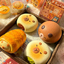 Load image into Gallery viewer, Moozy Capybara Bread Bakery Squishy
