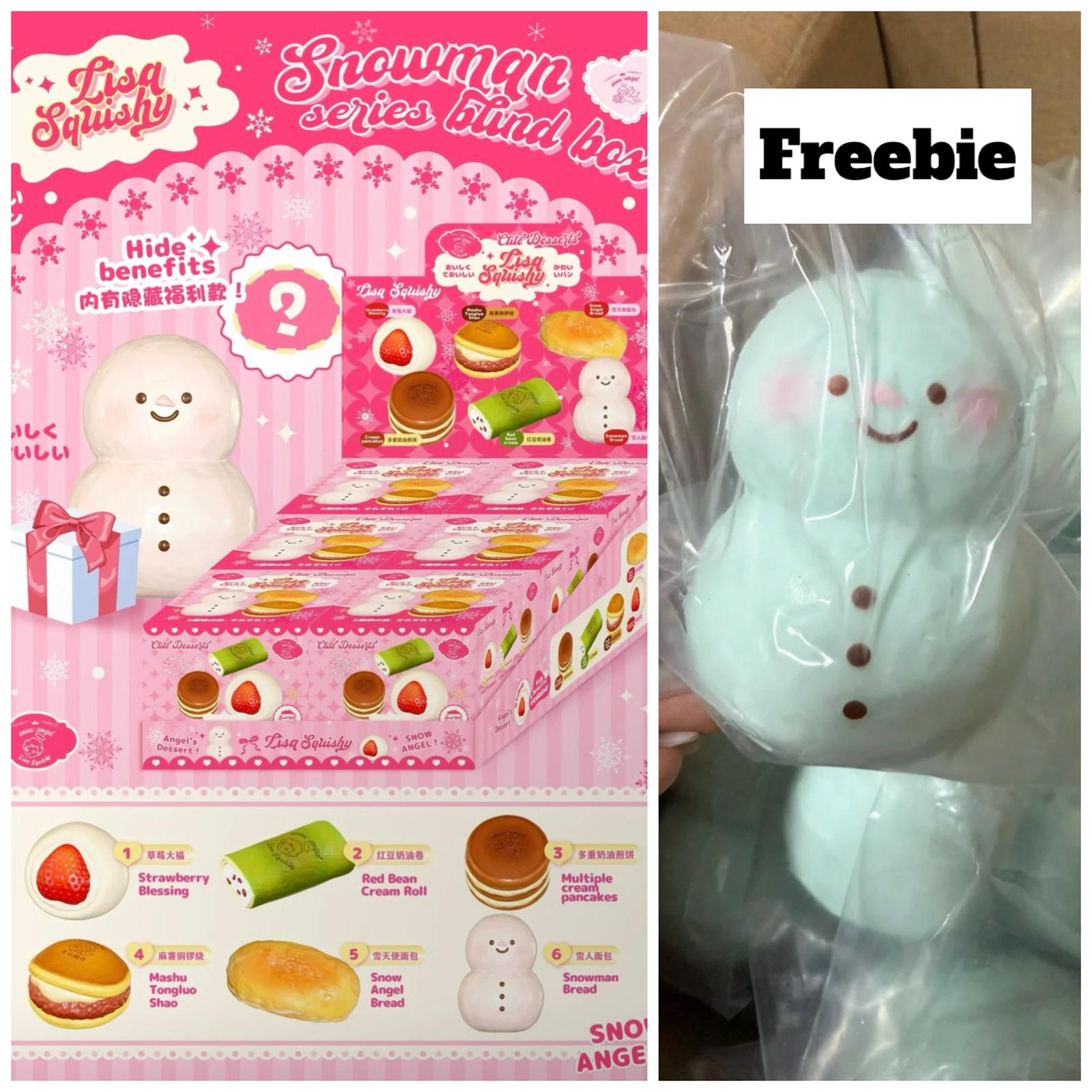 Lisa Squishy Snowman Series Blind Box