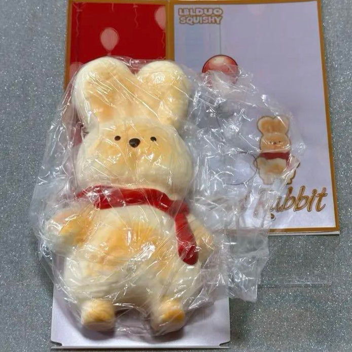 Labuladuo Red Scarf Rabbit Squishy