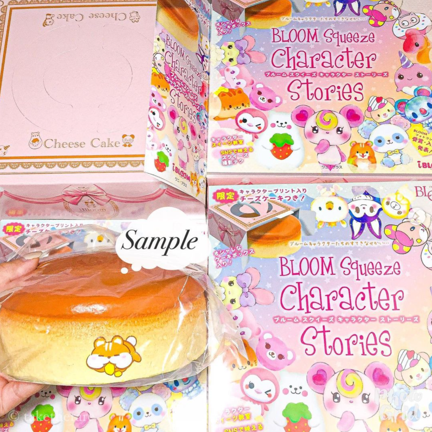 iBloom Cheesecake Character Book Squishy
