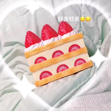 Load and play video in Gallery viewer, IBloom Mille-Feuille Aux Fraises Squishy
