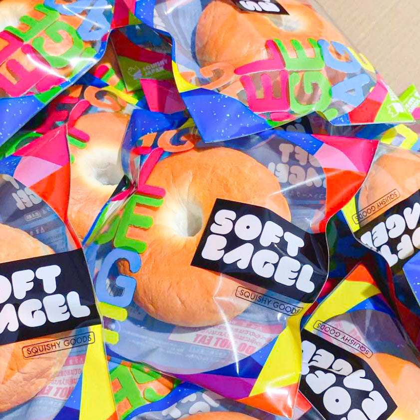 iBloom Soft Bagel Squishy